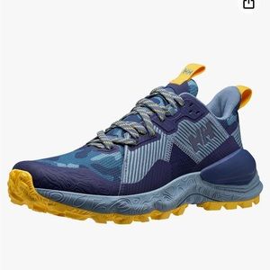 Helly Hansen Navy and Gold Athletic Shoes